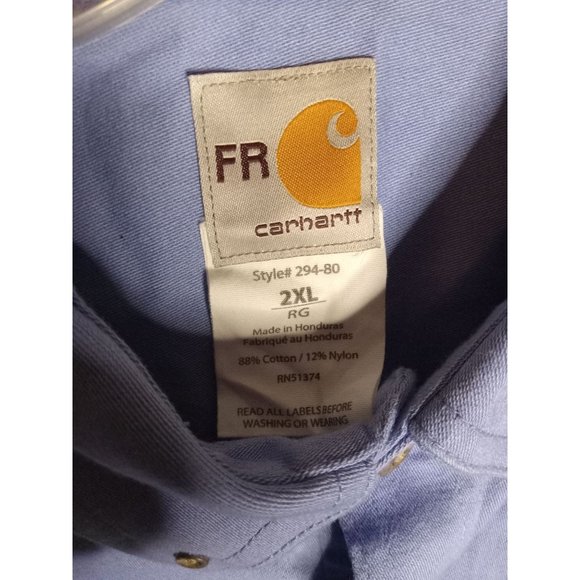 Carhartt FIRE Resistant Button Down Shirt - Picture 5 of 6